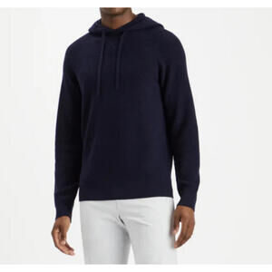 G/FORE Waffle Merino Wool Waffle Stitched Hoodie sz S